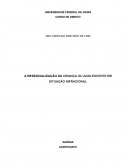 A RESSOCIALIZAÇÃO DA CRIANÇA E/OU ADOLESCENTE EM SITUAÇÃO INFRACIONAL