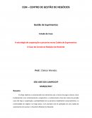 A estratégia de cooperação e parcerias numa Cadeia de Suprimentos: O Caso do Consórcio Modular de Resende