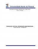 PRODUÇÃO TEXTUAL INTERDISCIPLINAR INDIVIDUAL “gestão industrial – 5° Semestre”