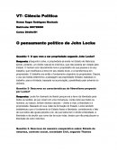 O Pensamento Político de John Locke