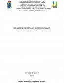 Relatório de Estágio Supervisionado, apresentado para a conclusão do Curso de Bacharelado em Administração Pública