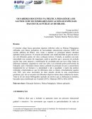 OS SABERES DOCENTES NA PRÁTICA PEDAGÓGICA DE ALUNOS COM NECESSIDADES EDUCACIONAIS ESPECIAIS DAS ESCOLAS PÚBLICAS DO BRASIL