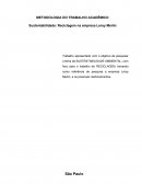 METODOLOGIA DO TRABALHO ACADÊMICO Sustentabilidade: Reciclagem na empresa Leroy Merlin