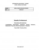 Contabilidade Intermediária, Estatística, Direitos Humanos, Matemática Financeira, Direito Empresarial e Tributário