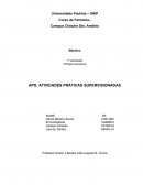 APS: ATIVIDADES PRATICAS SUPERVISIONADAS