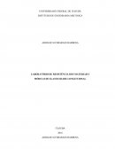 LABORATÓRIO DE RESISTÊNCIA DOS MATERIAIS I MÓDULO DE ELASTICIDADE LONGITUDINAL