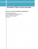 Atividade Prática Supervisionada