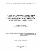 ESTUDO DA CORROSÃO INTERGRANULAR EM JUNTA SOLDADA EM LIGA DE Al-Mg AA5083 APÓS SENSITIZAÇÃO EM BANHO DE ÁCIDO SULFÚRICO DILUÍDO EM 80%