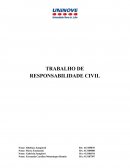 TRABALHO DE RESPONSABILIDADE CIVIL