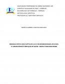 RESENHA CRITICA DOS CAPÍTULOS 2,6 E 8 DE BIOSSEGURANÇA APLICADA A LABORATÓRIOS E SERVIÇOS DE SAÚDE - MARCO FABIO MASTROENI