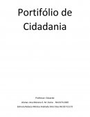 O Portifólio de Cidadania