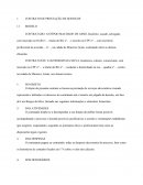 CONTRATO DE PRESTAÇÃO DE SERVIÇOS