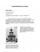Relatório Catedral Metropolitana