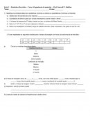 Modelo Lista 3 – Estatística Descritiva