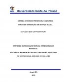 ATIVIDADE DE PRODUÇÃO TEXTUAL INTRDISCIPLINAR INDIVIDUAL: BUSCANDO A IMPLANTAÇÃO DAS POLÍTICAS SOCIAIS BRASILEIRAS