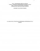 LO LÚDICO EN EL PROCESO DE ENSEÑANZA-APRENDIZAJE DE LA LENGUA.