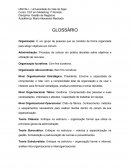 GLOSSÁRIO GESTÃO DE NEGÓCIOS