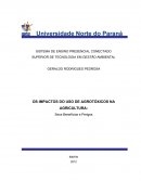 OS IMPACTOS DO USO DE AGROTÓXICOS NA AGRICULTURA