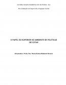 O PAPEL DO SUPERIOR NO AMBIENTE DE POLÍTICAS DE COTAS