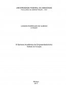 III Semana Acadêmica de Empreendedorismo: Habitats de Inovação