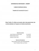 Bolsa Família: Os efeitos provocados pelos descumprimentos das condicionalidades do Programa em famílias beneficiárias.