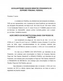 AÇÃO DIRETA DE INCONSTITUCIONALIDADE COM PEDIDO DE CAUTELAR