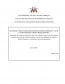 Gestão dos conflitos laborais entre os trabalhadores na empresa Cervejas de Moçambique