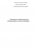 CONTRUIÇÕES DA PSICOMOTRICADADE NA EDUCAÇÃO ESPECIAL E O PAPEL DO PROFESSOR