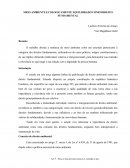 O Meio ambiente ecologicamente equilibrado como direito fundamental