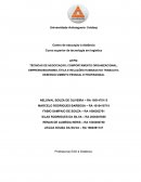 TÉCNICAS DE NEGOCIAÇÃO; COMPORTAMENTO ORGANIZACIONAL; EMPREENDEDORISMO, ÉTICA E RELAÇÕES HUMANAS NO TRABALHO; DESENVOLVIMENTO PESSOAL E PROFISSIONAL