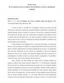 Reseña Crítica De la Gramática del Texto al Análisis Crítico del Discurso: Una breve autobiografía académica