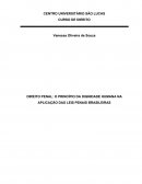 DIREITO PENAL: O PRINCÍPIO DA DIGNIDADE HUMANA NA APLICAÇÃO DAS LEIS PENAIS BRASILEIRAS