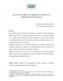 Atuação da Guarda Civil Metropolitana Frente ao Crescimento da Insegurança