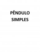 Relatorio Fisica Pêndulo simples