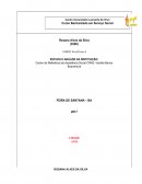 ESTUDO E ANÁLISE DA INSTITUIÇÃO