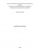 Relatorio de Estagio - Tec em Edificações