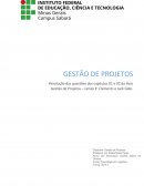 Gestão de Projetos