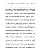 Resenha do artigo Notas Sobre Sujeito e Autonomia na Intervenção Psicossocial de Maria Lucia Miranda Afonso