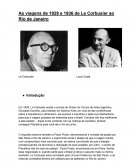 As viagens de le corbusier