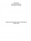 PESQUISAS DE MERCADO SOBRE TECNOLOGIA, DESMATAMENTO E INTERNET SEGURA