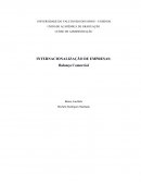 INTERNACIONALIZAÇÃO DE EMPRESAS: Balança Comercial