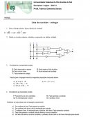 Exercícios de lógica para computação