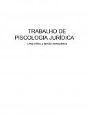 PSICOLOGIA JURIDICA- FAMILIAS HOMOAFETIVAS