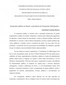 O ORÇAMENTO E FINANCIAMENTO DO SETOR PÚBLICO BRASILEIRO