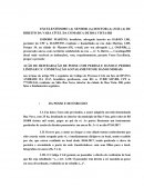 AÇÃO DE REITEGRAÇÃO DE POSSE COM PERDAS E DANOS E PEDIDO LIMINAR C/C CONDENAÇÃO AO PAGAMENTO DE DANOS MORAIS.