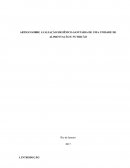 ARTIGO SOBRE AVALIAÇÃO HIGIÊNICO-SANITÁRIA DE UMA UNIDADE DE ALIMENTAÇÃO E NUTRIÇÃO