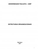 As Estruturas Organizacionais