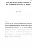 ANÁLISE CRITICA DO CAPITULO I E II DO LIVRO “INTRODUÇÃO CRITICA AO DIREITO PENAL BRASILEIRO, AUTOR: NILO BATISTA