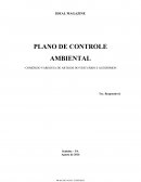 Plano de controle ambiental