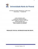 PRODUÇÃO TEXTUAL INTERDISCIPLINAR EM GRUPO